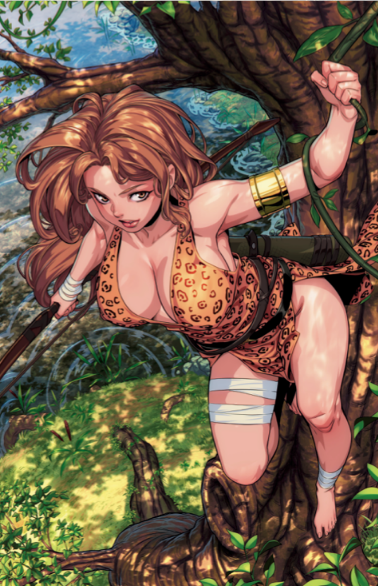 Art Print Cover A: Jungle Smoke Volume #1