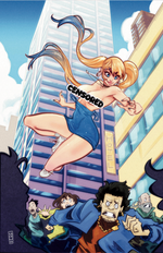 Art Print Cover C: Super Puff Chicks #1