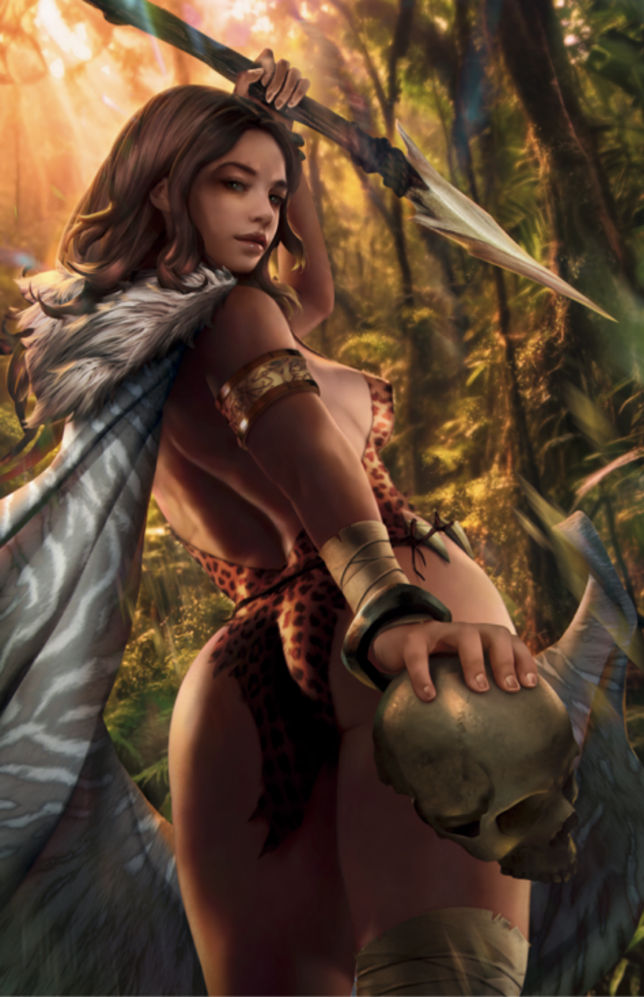 Art Print Cover B: Jungle Smoke Volume #1