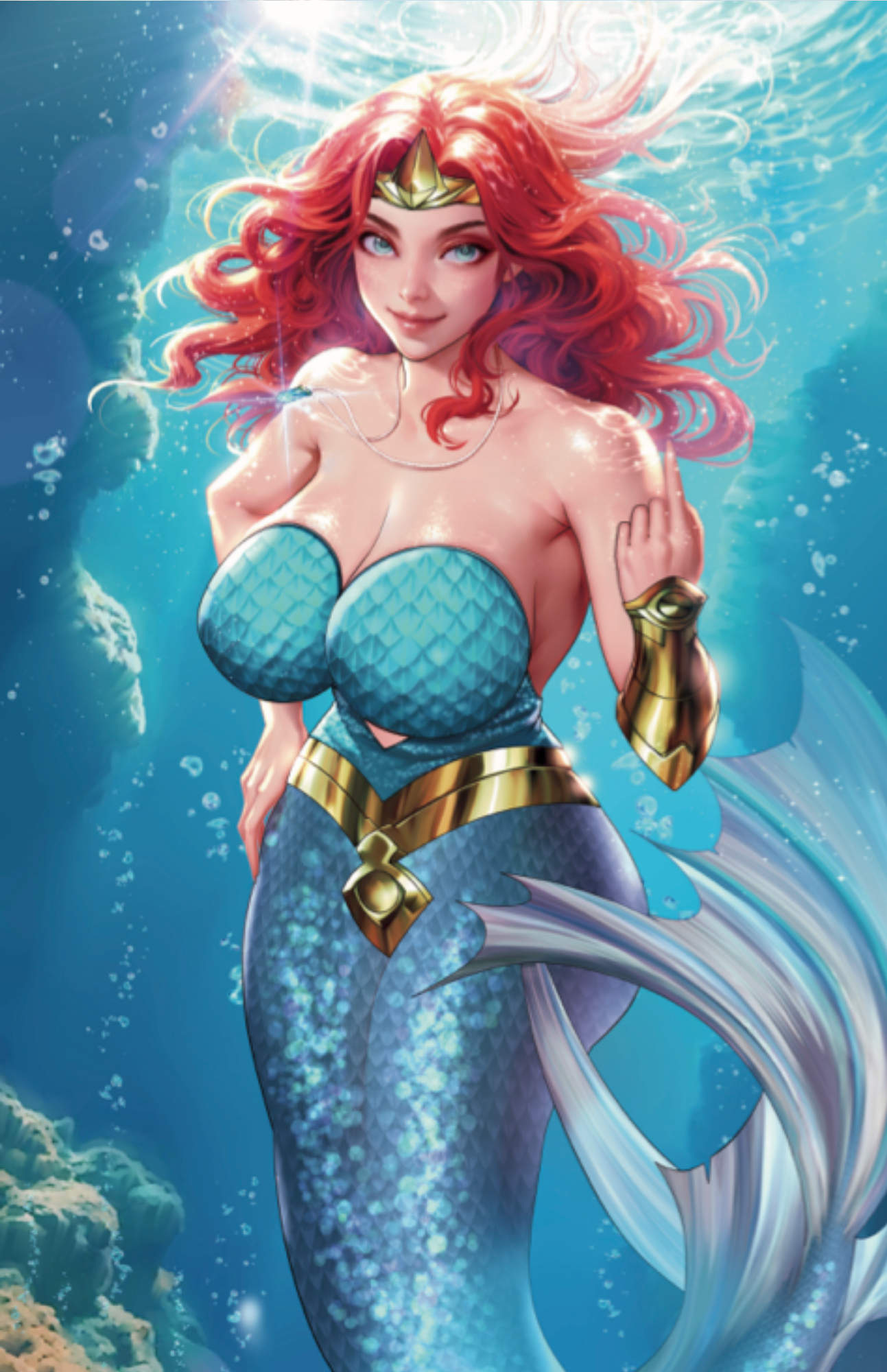 Art Print Cover B: Milflantis #1