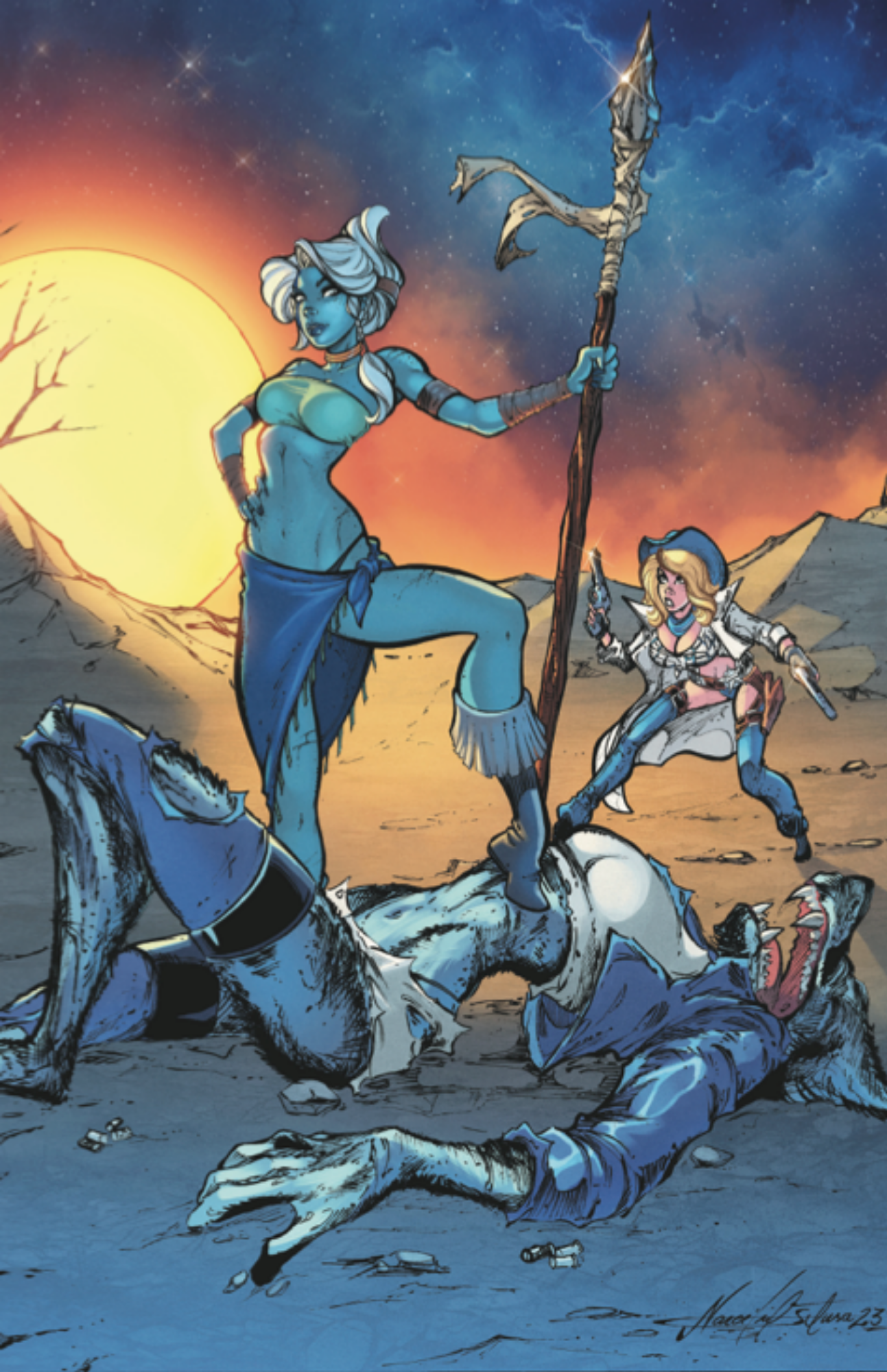 Art Print Cover A: Lunar Smoke #5