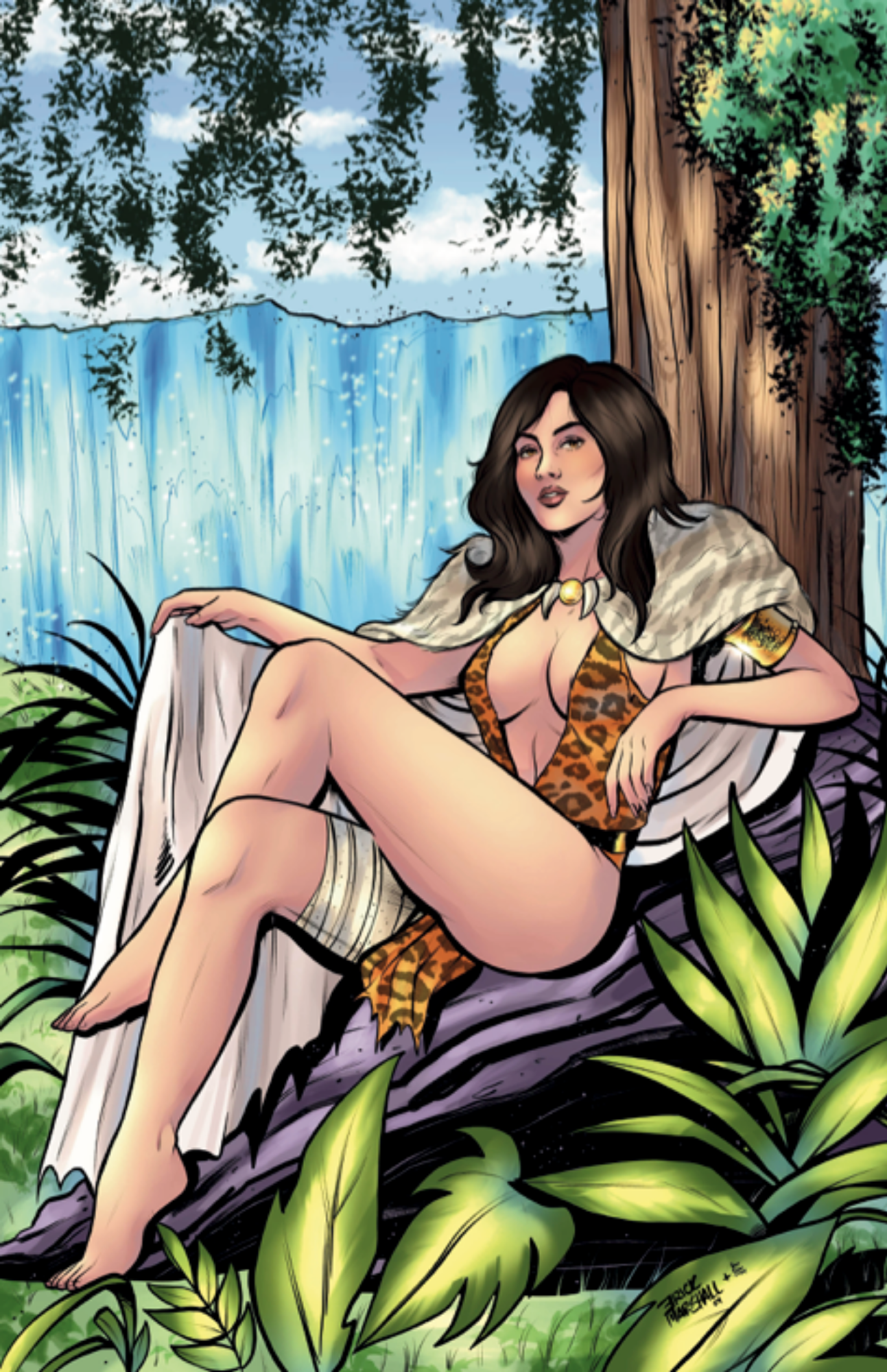 Art Print Cover A: Jungle Smoke #2