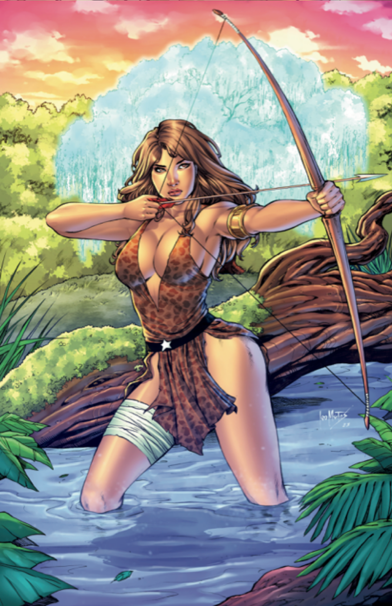 Art Print Cover A: Jungle Smoke #1