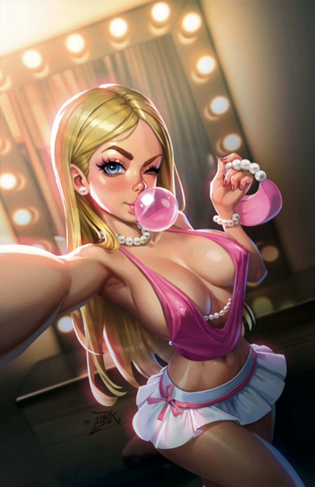 Art Print Cover B: College School Musical #1