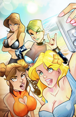 Art Print Cover A: Total Sexy Island #2