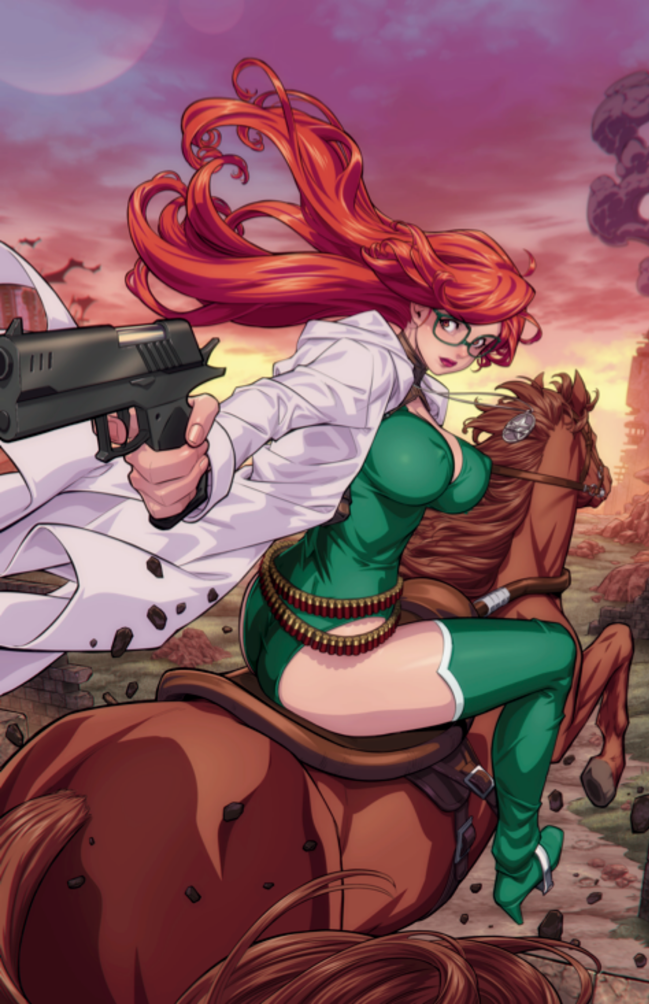 Art Print Cover B: Martian Smoke Vol. #1