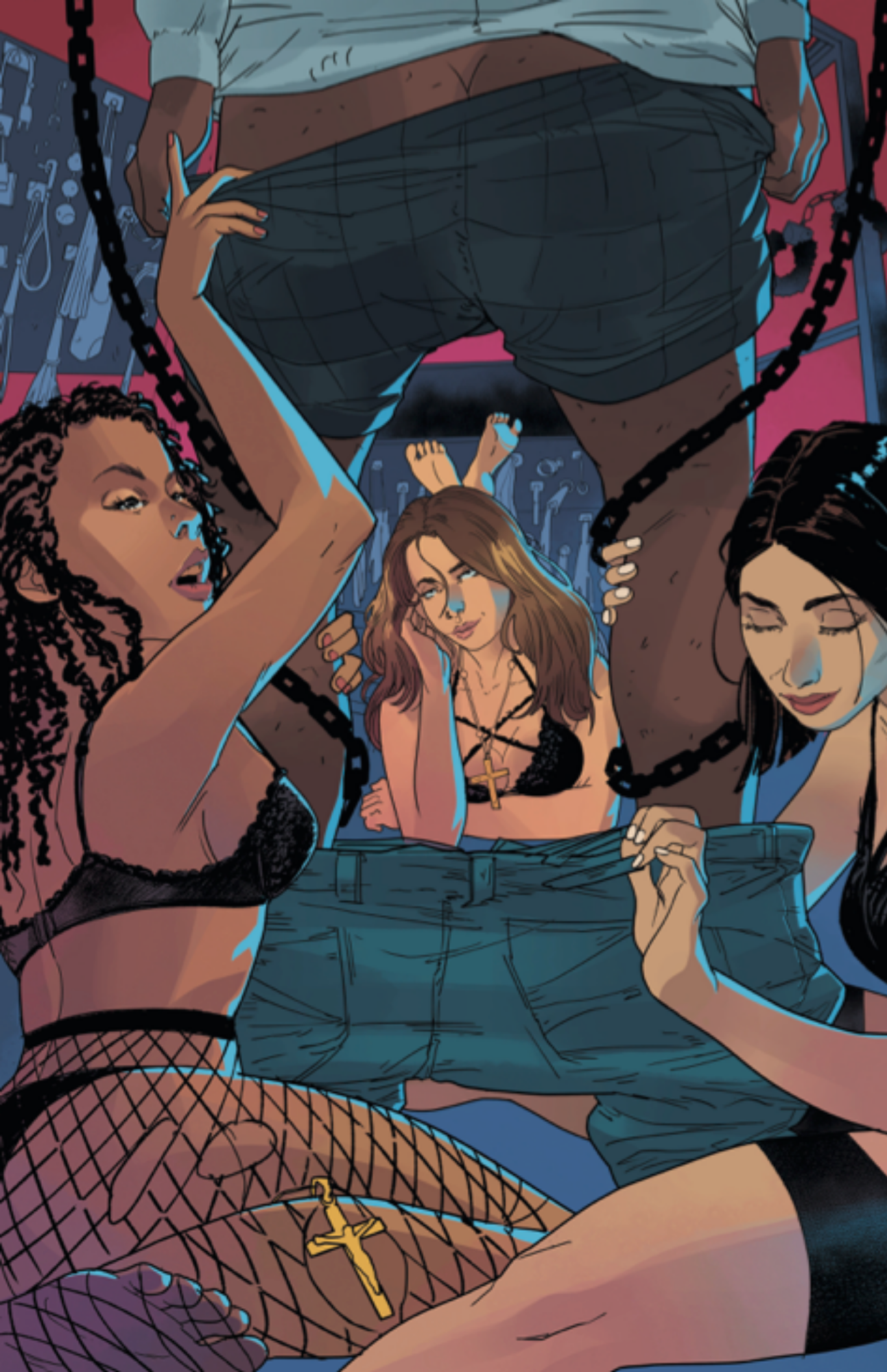 Art Print Cover A: Hoes Next Door #1