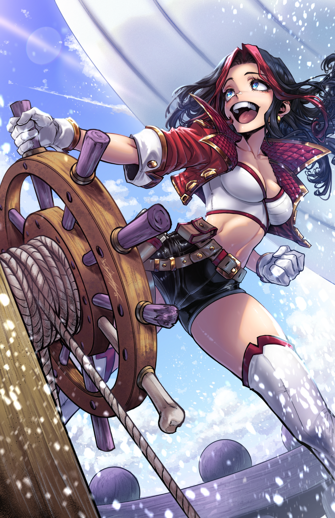 Art Print Cover A: Ocean Smoke #2