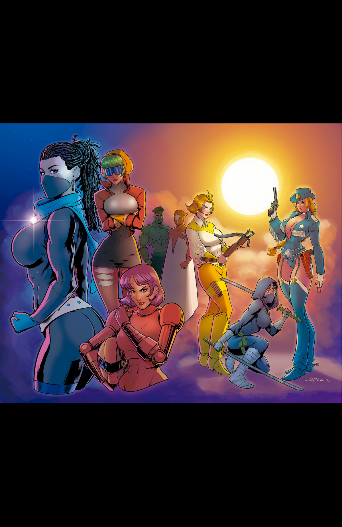 Art Print Cover A: Lunar Smoke Vol. #3