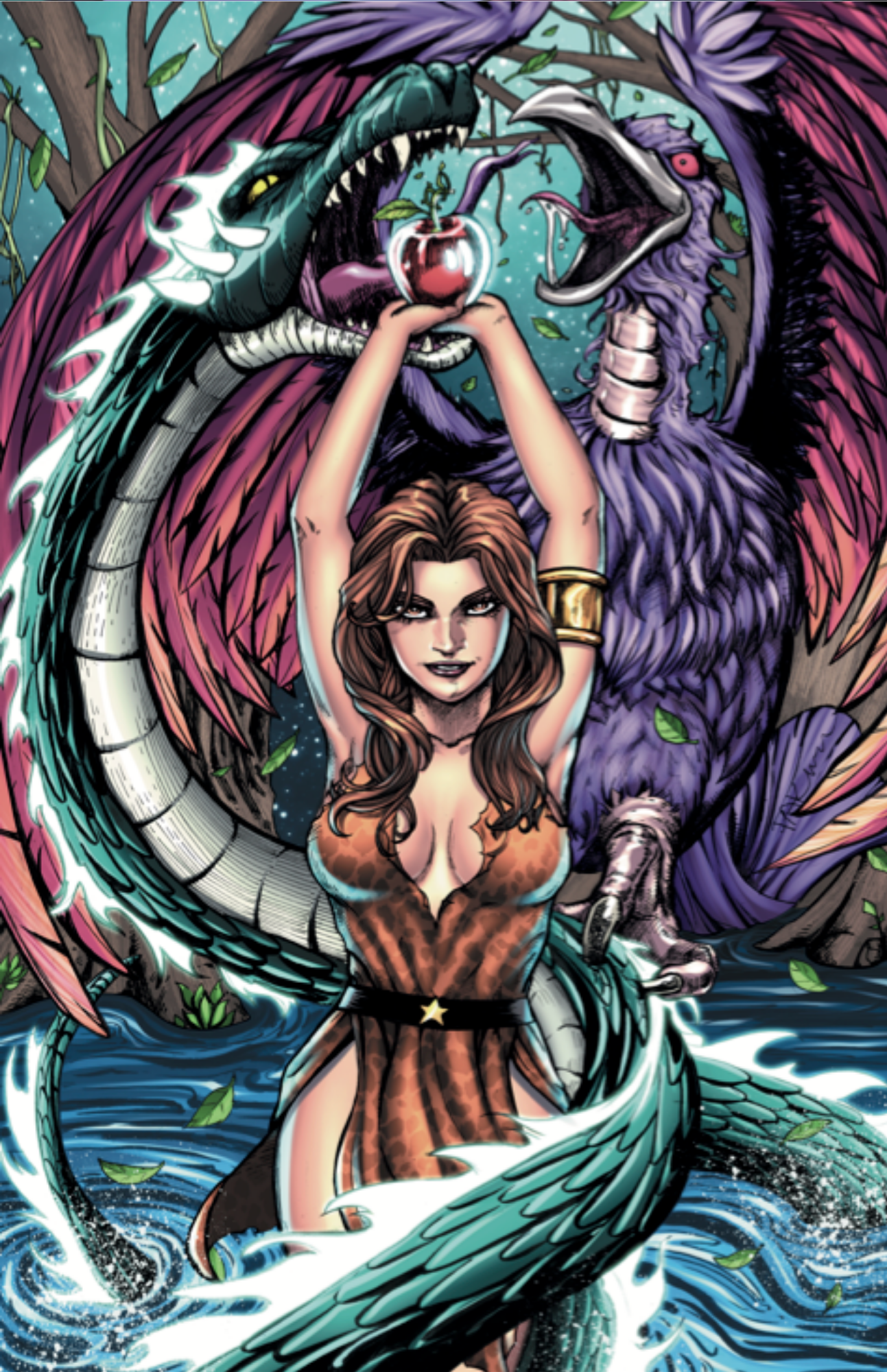 Art Print Cover D: Jungle Smoke #1