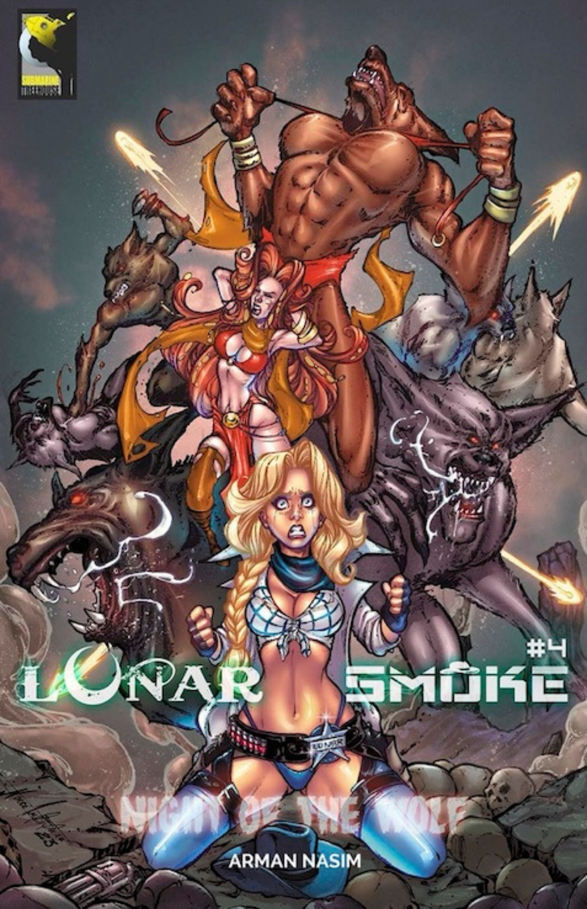 Art Print Cover A: Lunar Smoke #4