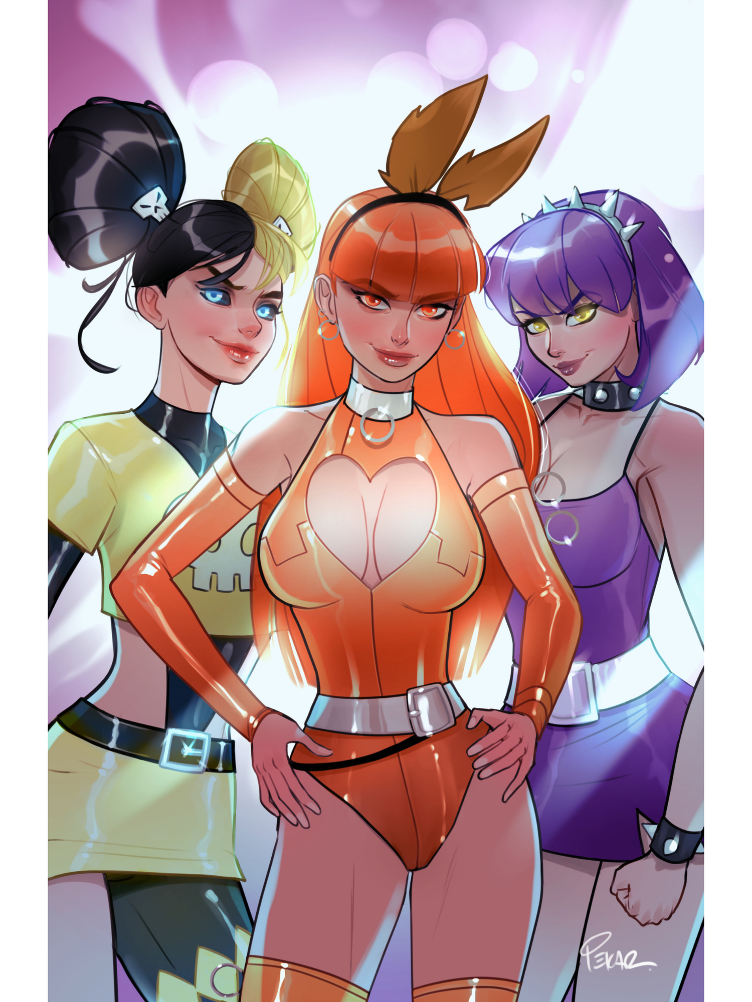 Super Puff Chicks 4 Art Print- Cover A