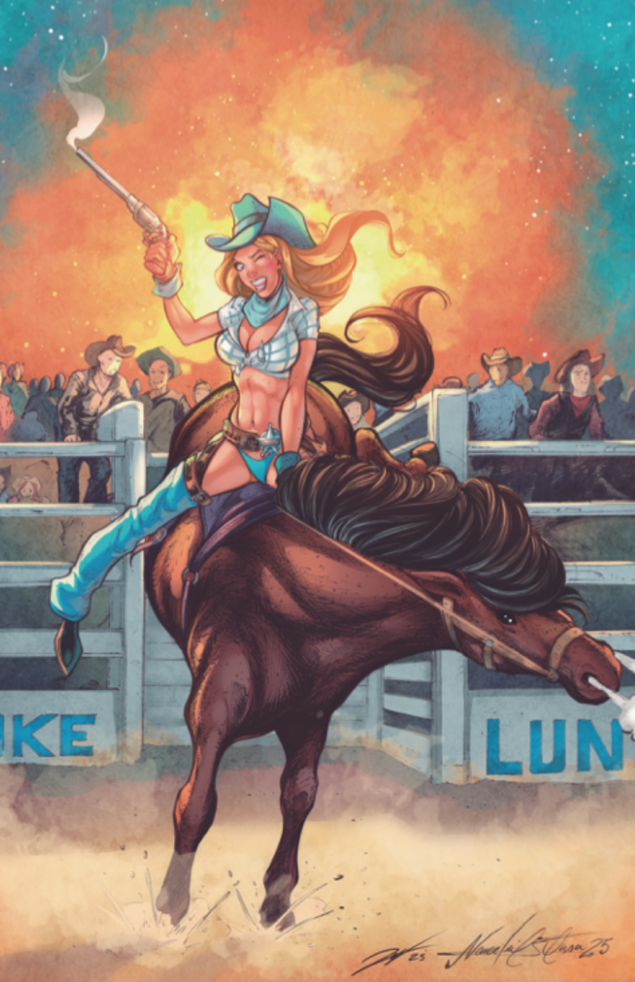 Art Print Cover A: Lunar Smoke #7