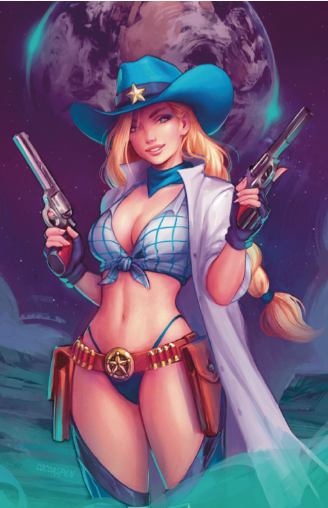 Art Print Cover B: Lunar Smoke #6