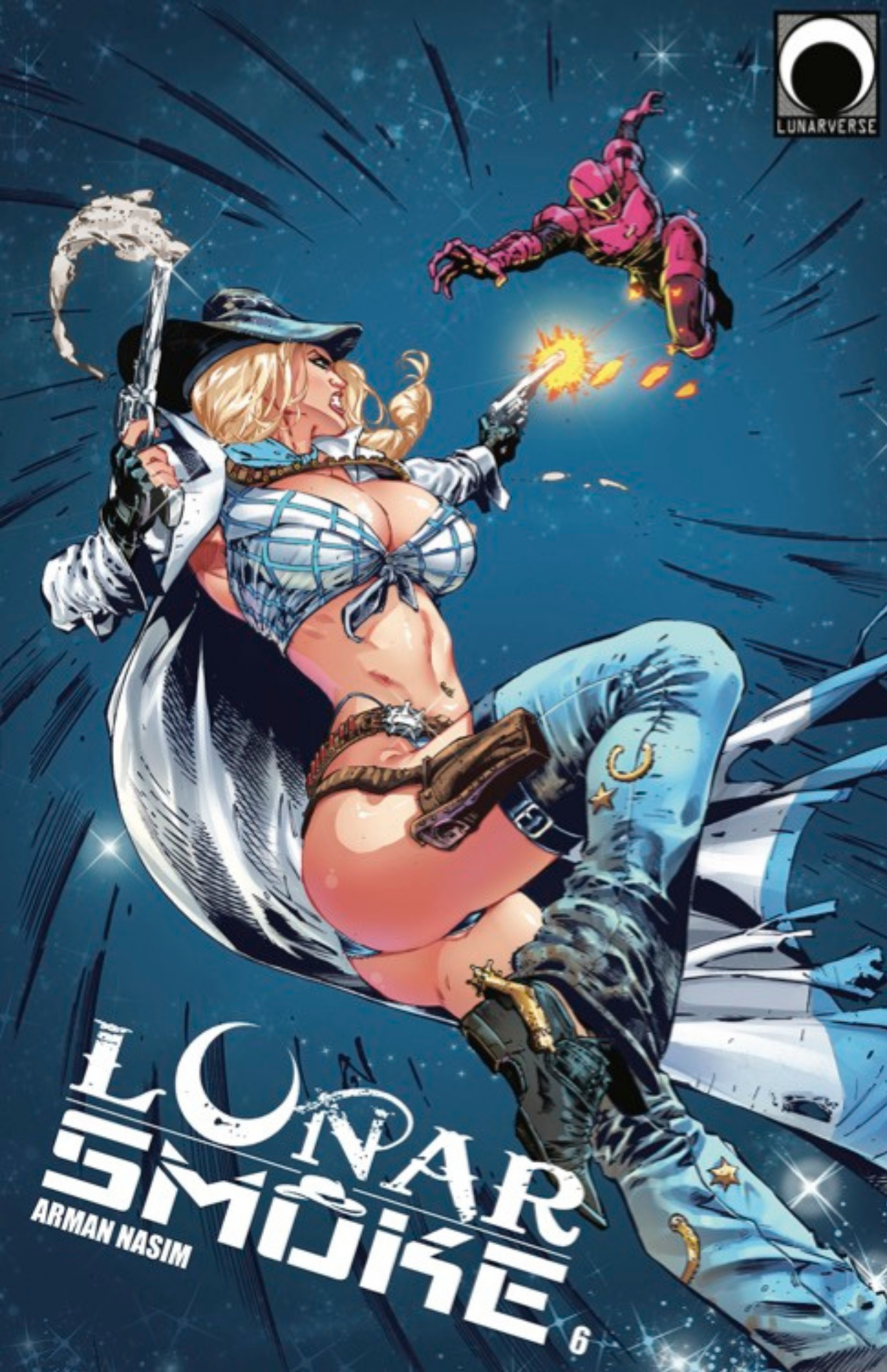 Art Print Cover C: Lunar Smoke #6