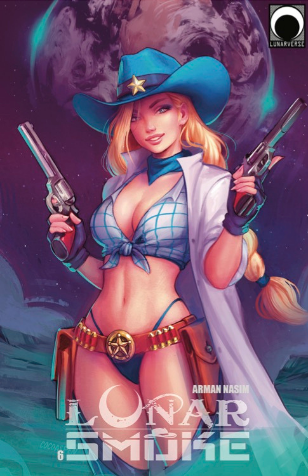 Art Print Cover B: Lunar Smoke #6