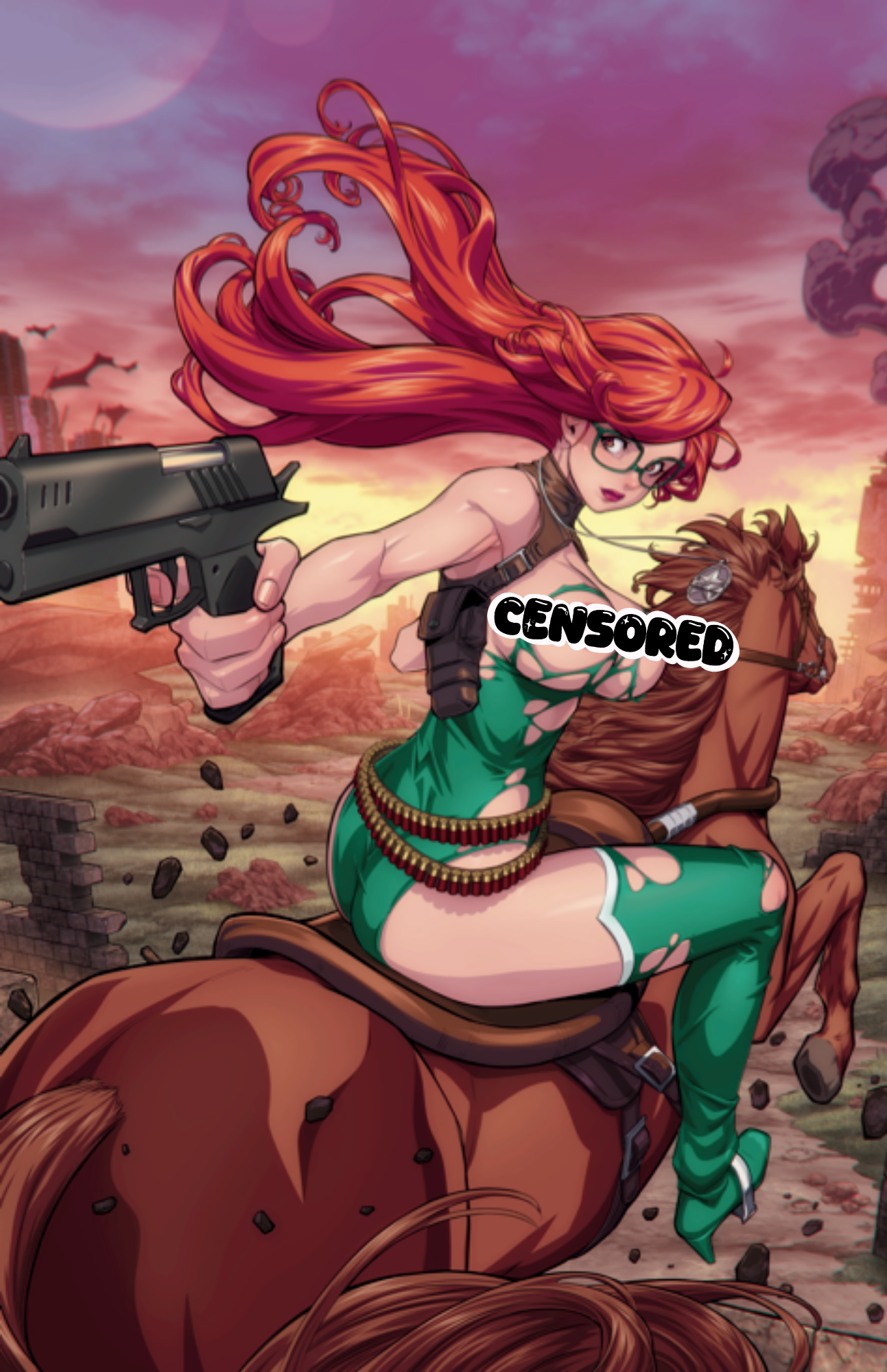 Art Print Cover B: Martian Smoke Vol. #1
