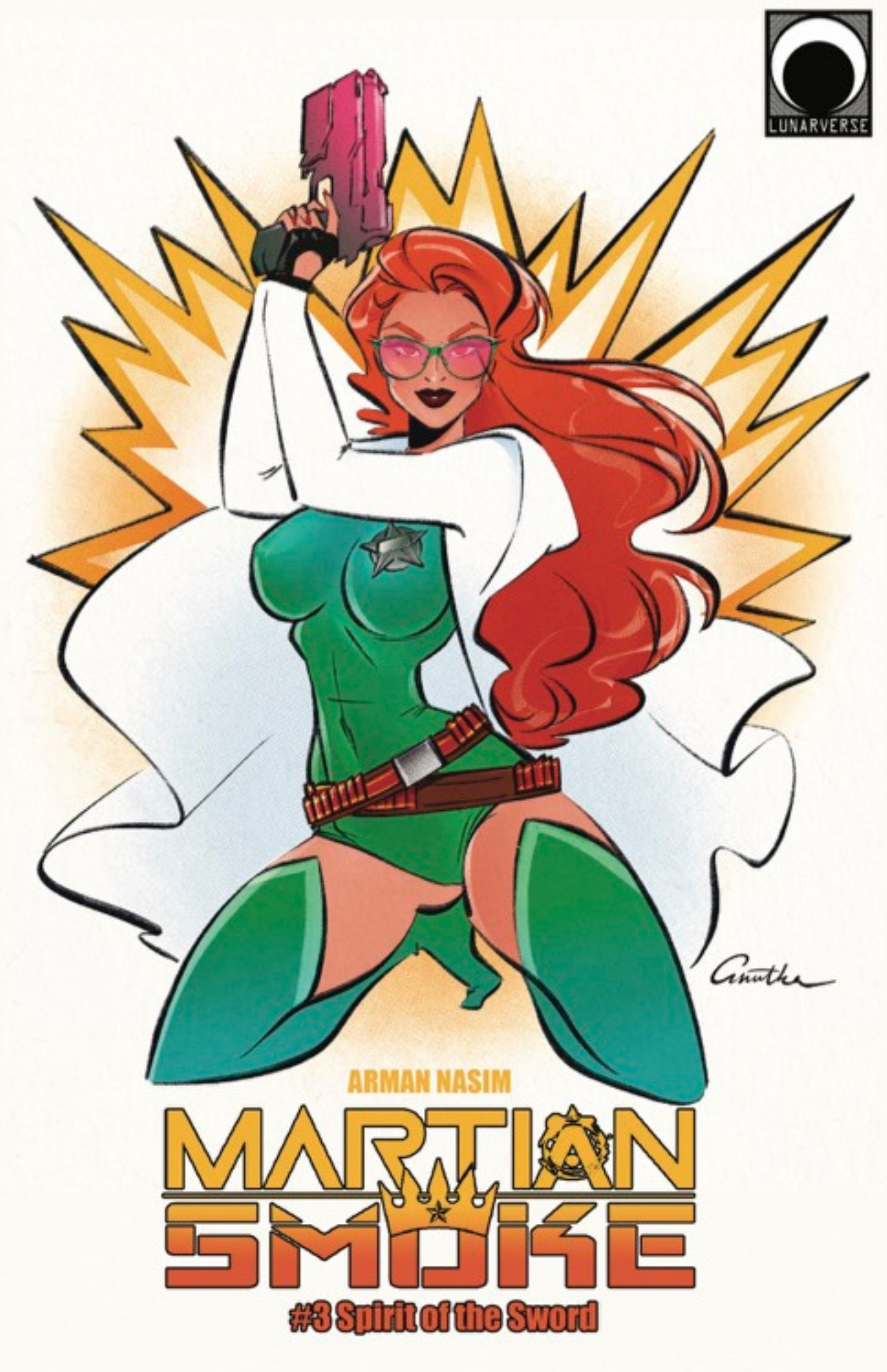 Art Print Cover C: Martian Smoke #3