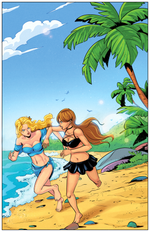 Art Print Cover B: Total Sexy Island #2