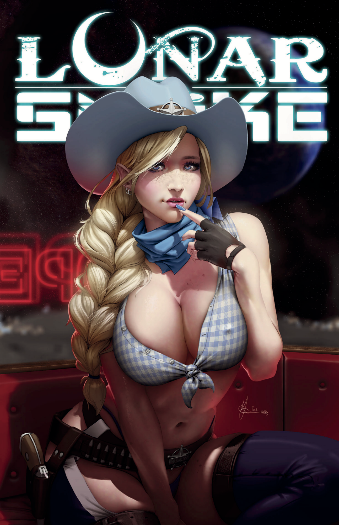 Art Print Cover B: Lunar Smoke Vol. #1