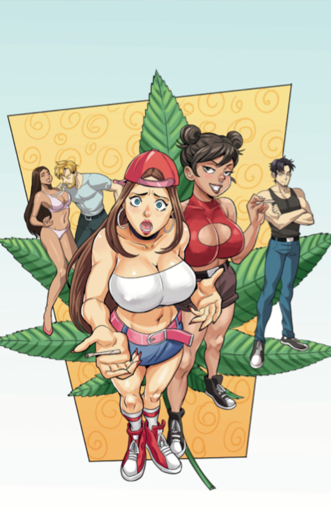 Art Print Cover A: Dude Where's My Weed #1