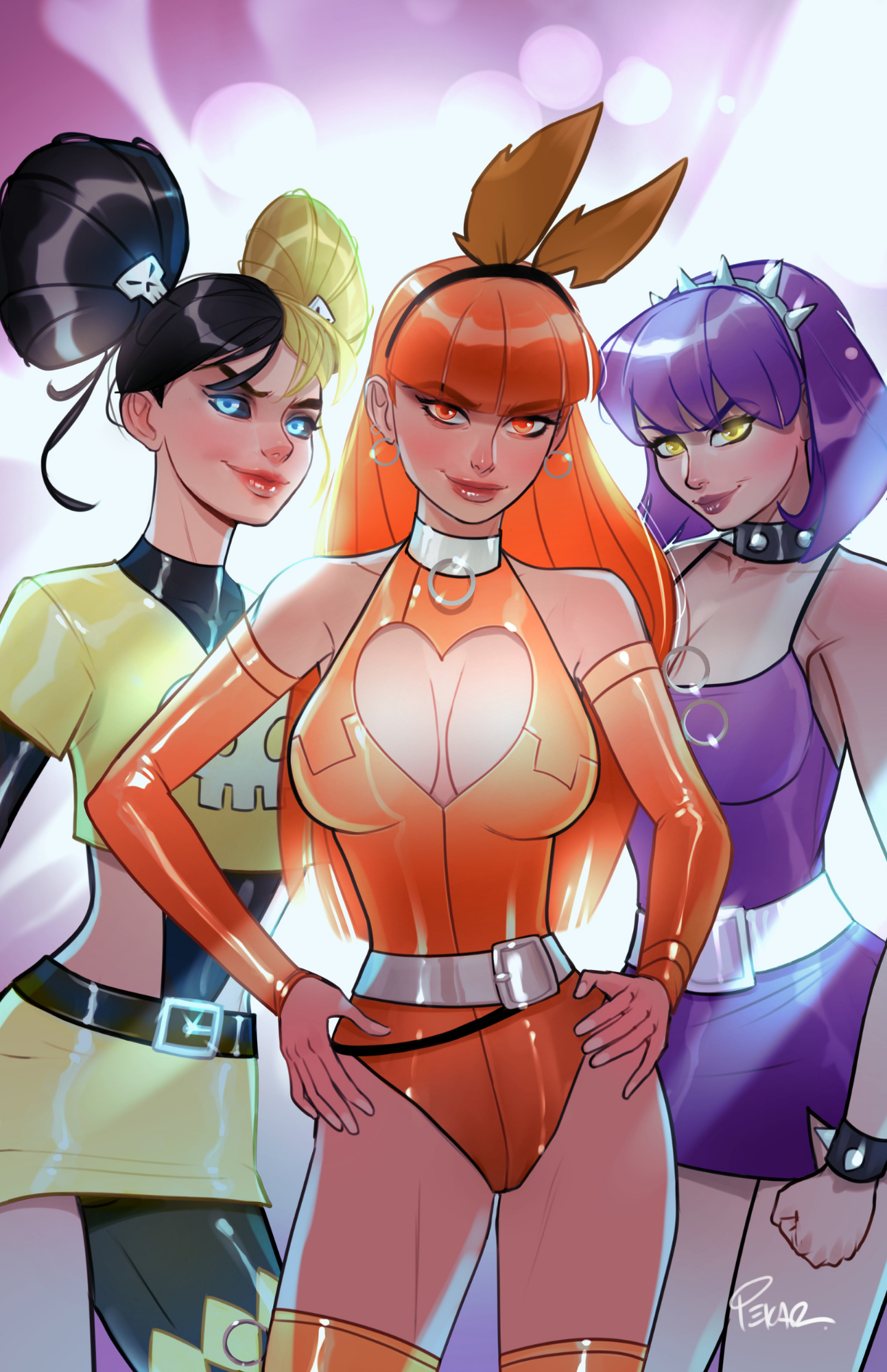Art Print Cover A: Super Puff Chicks #4