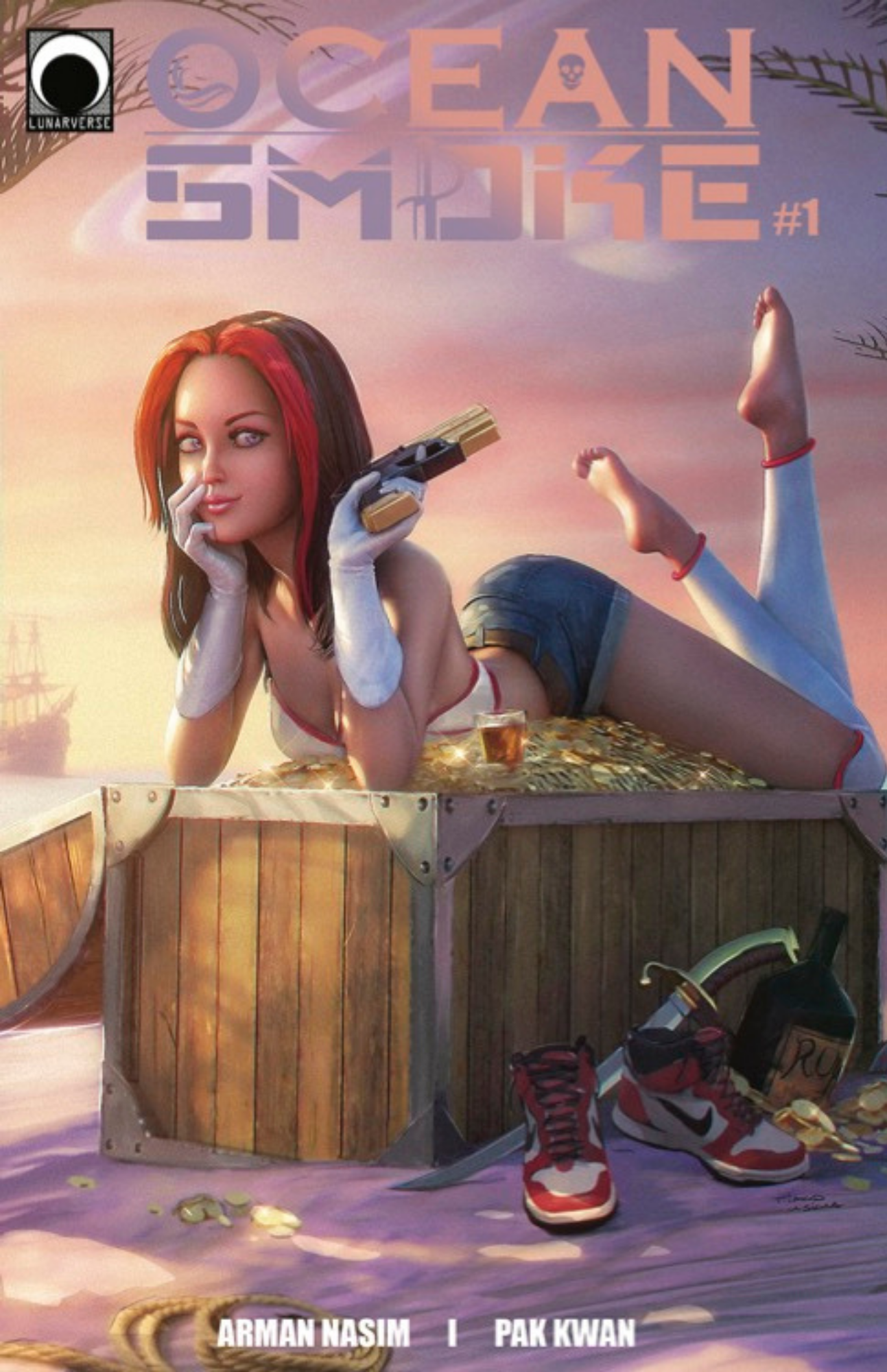 Art Print Cover D: Ocean Smoke #1