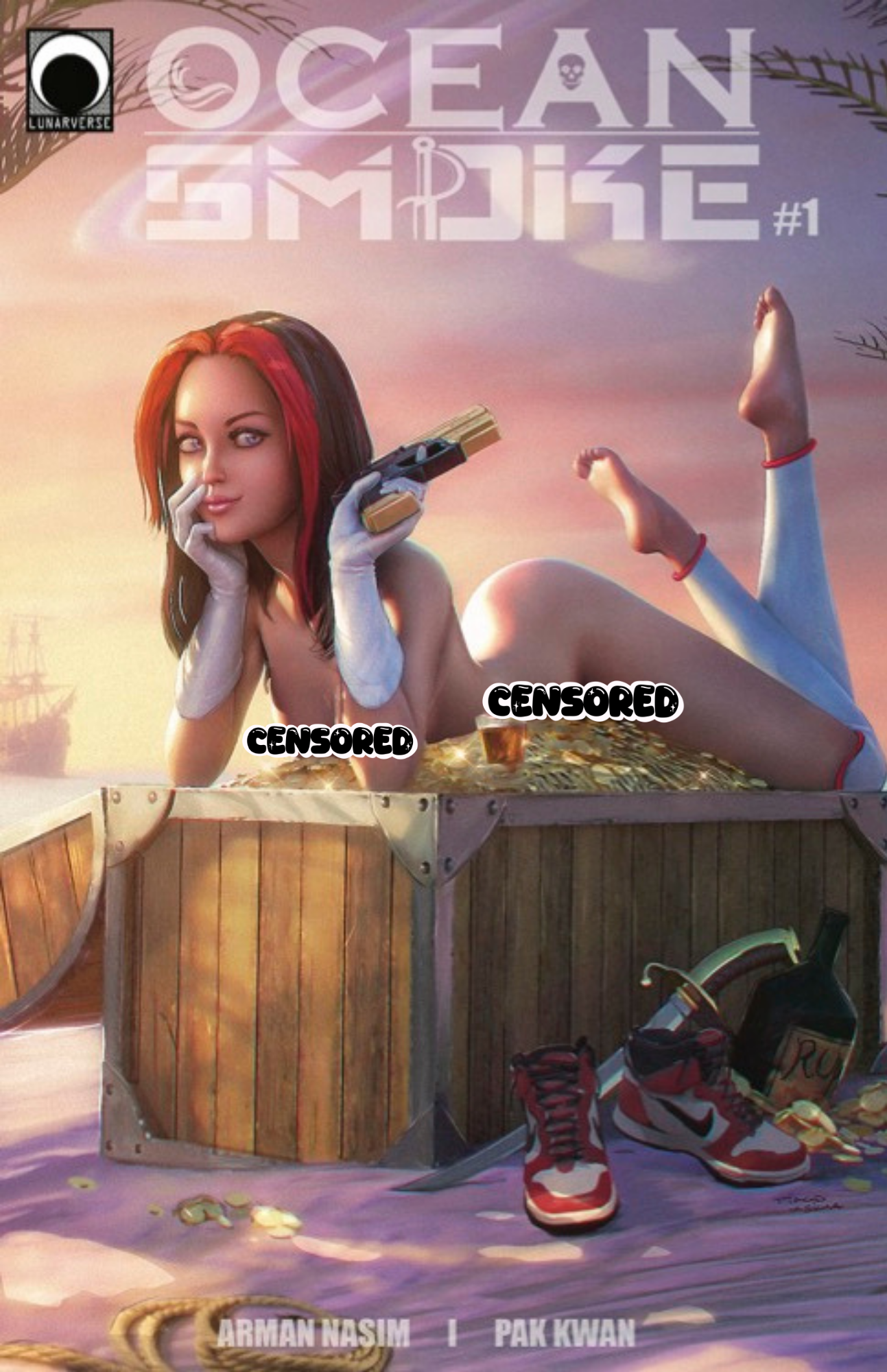 Art Print Cover D: Ocean Smoke #1