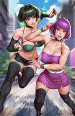 Art Print Cover C: Super Puff Chicks #5