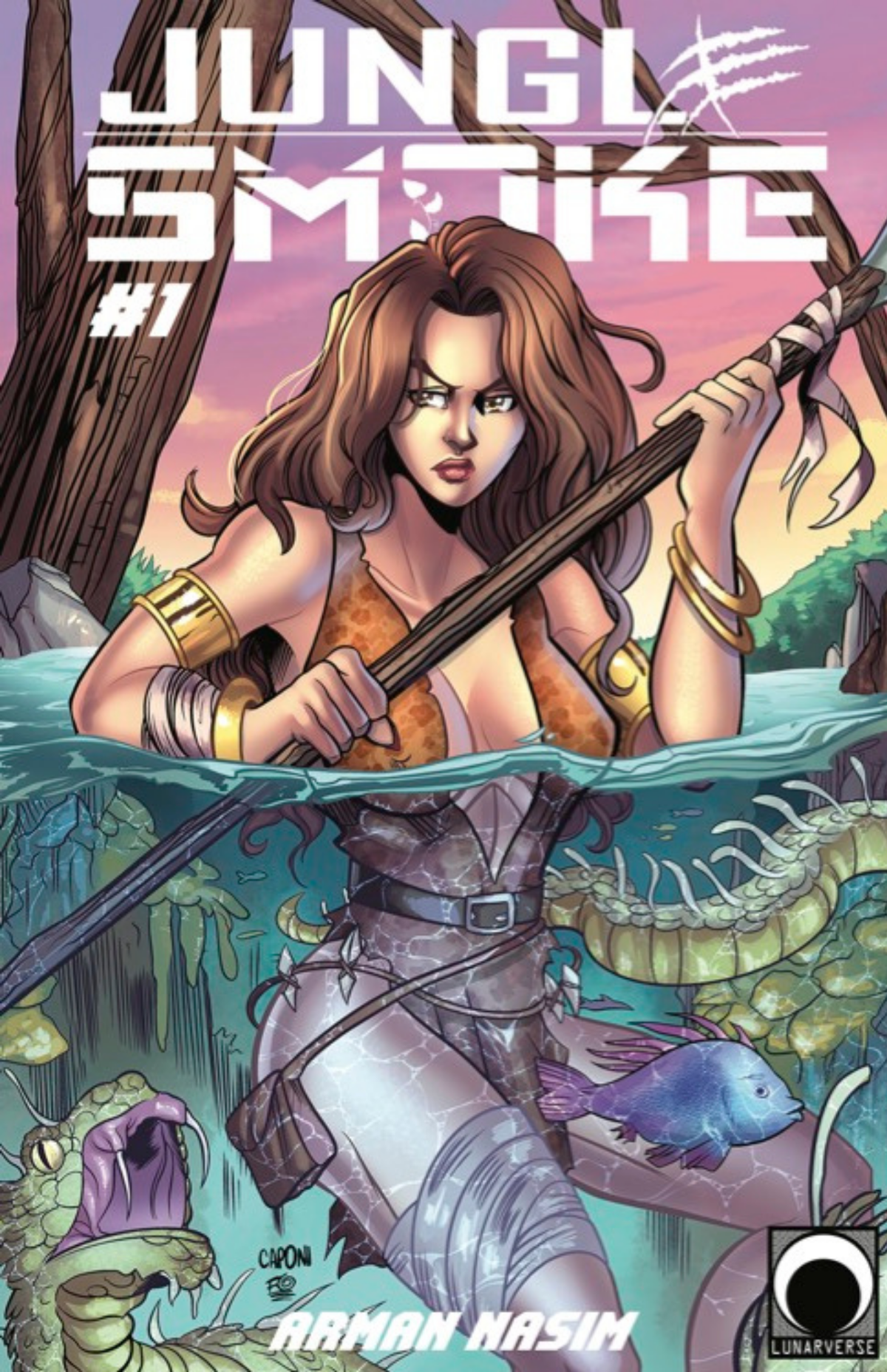 Art Print Cover C: Jungle Smoke #1