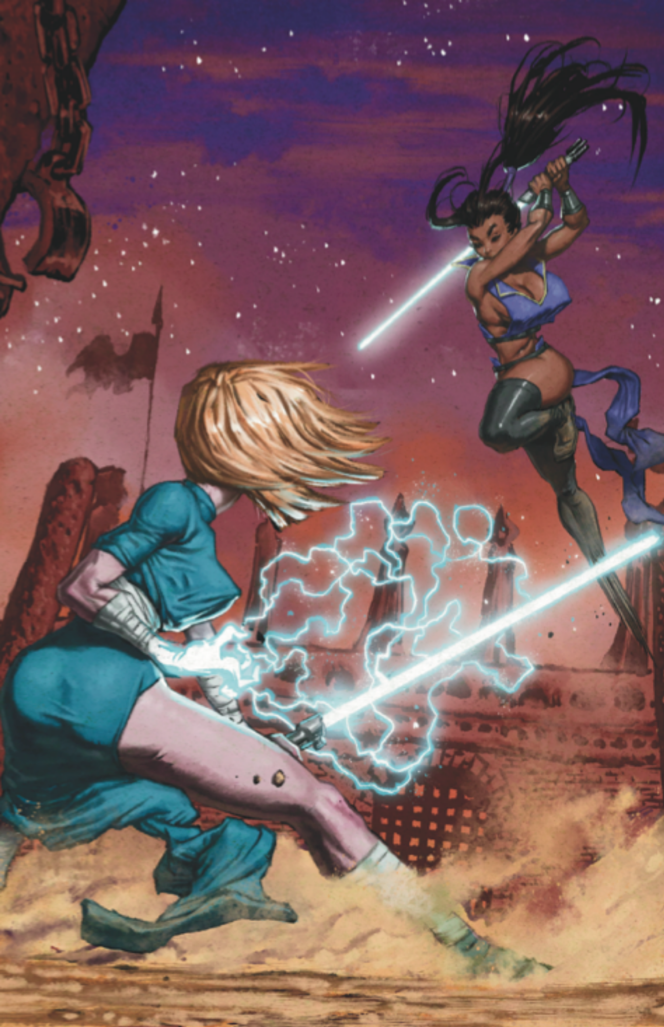 Art Print Cover C: Martian Smoke #5
