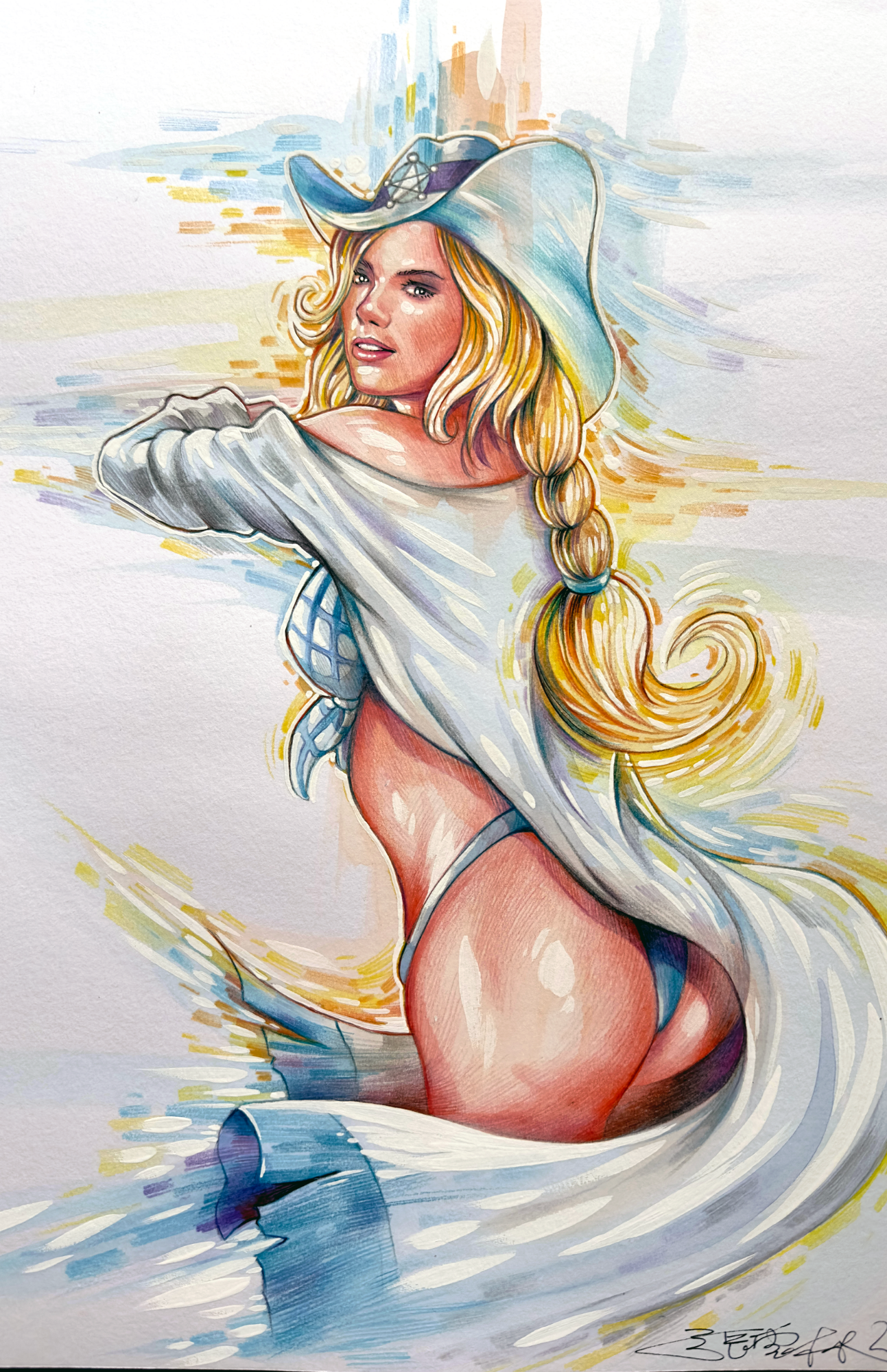 Art Print Cover B: Lunar Smoke #3