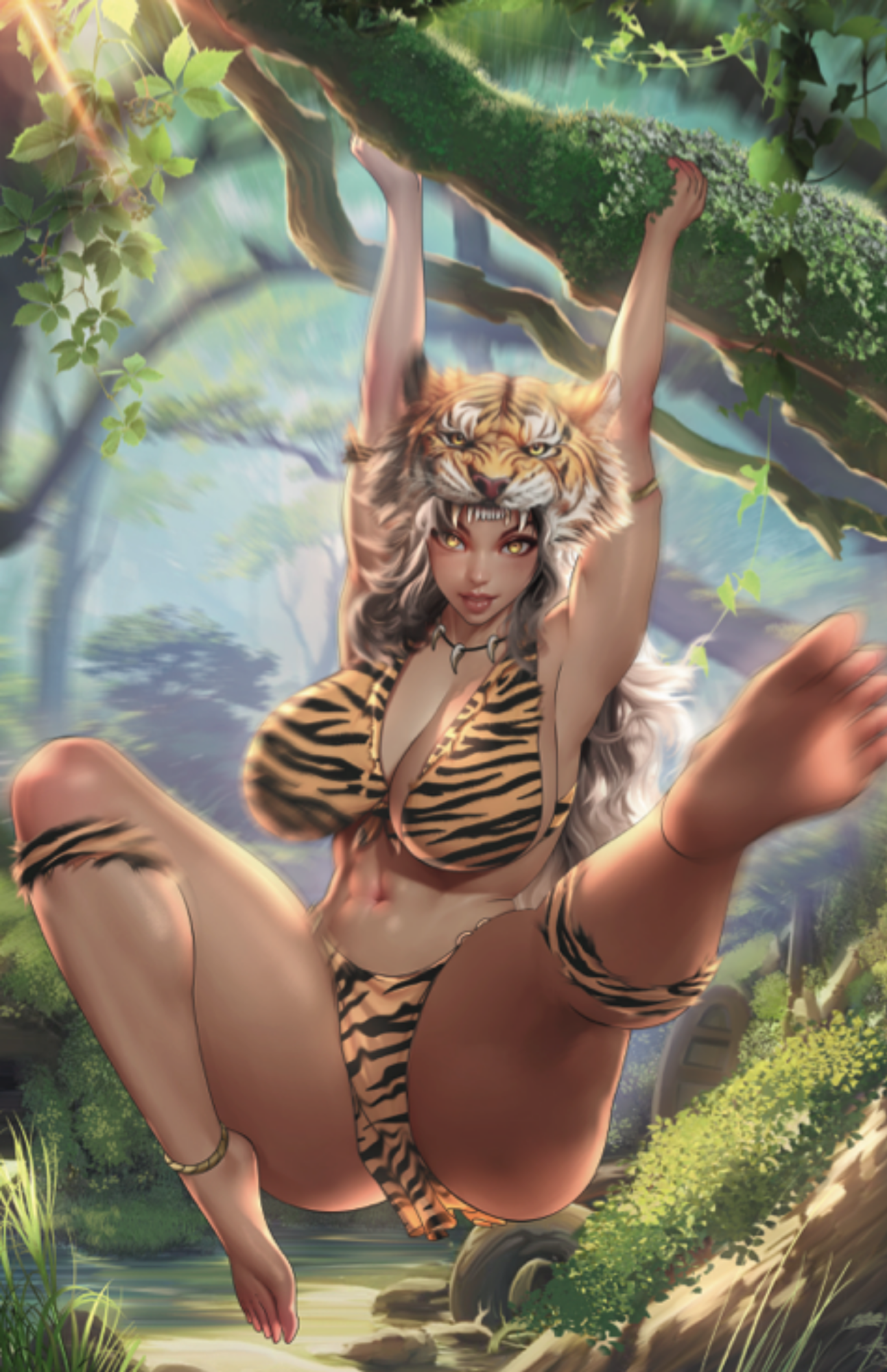 Art Print Cover D: Jungle Smoke #3