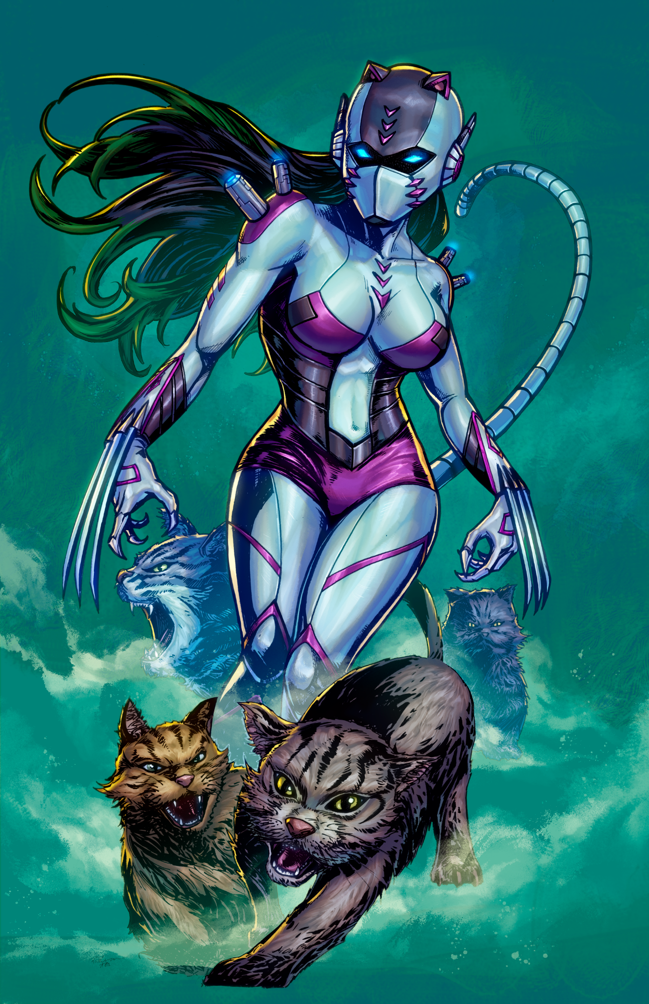 Art Print Cover C: Ocean Smoke #2