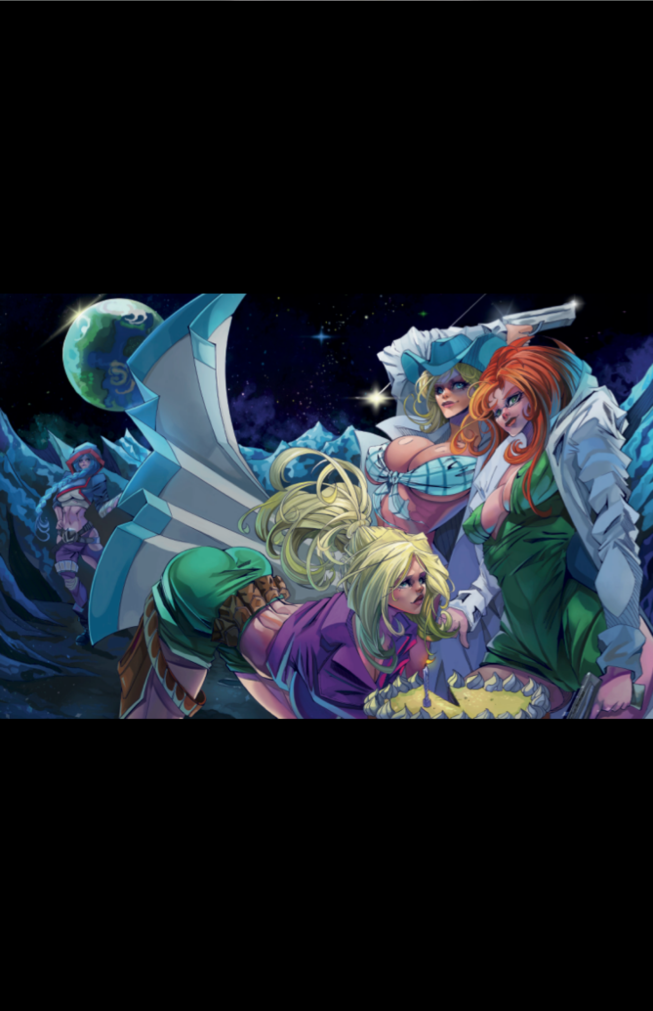 Art Print Cover B: Lunar Smoke #1