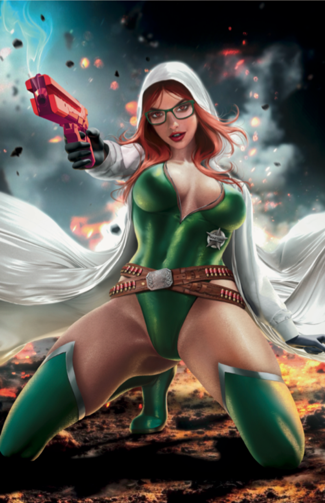 Art Print Cover B: Martian Smoke #5
