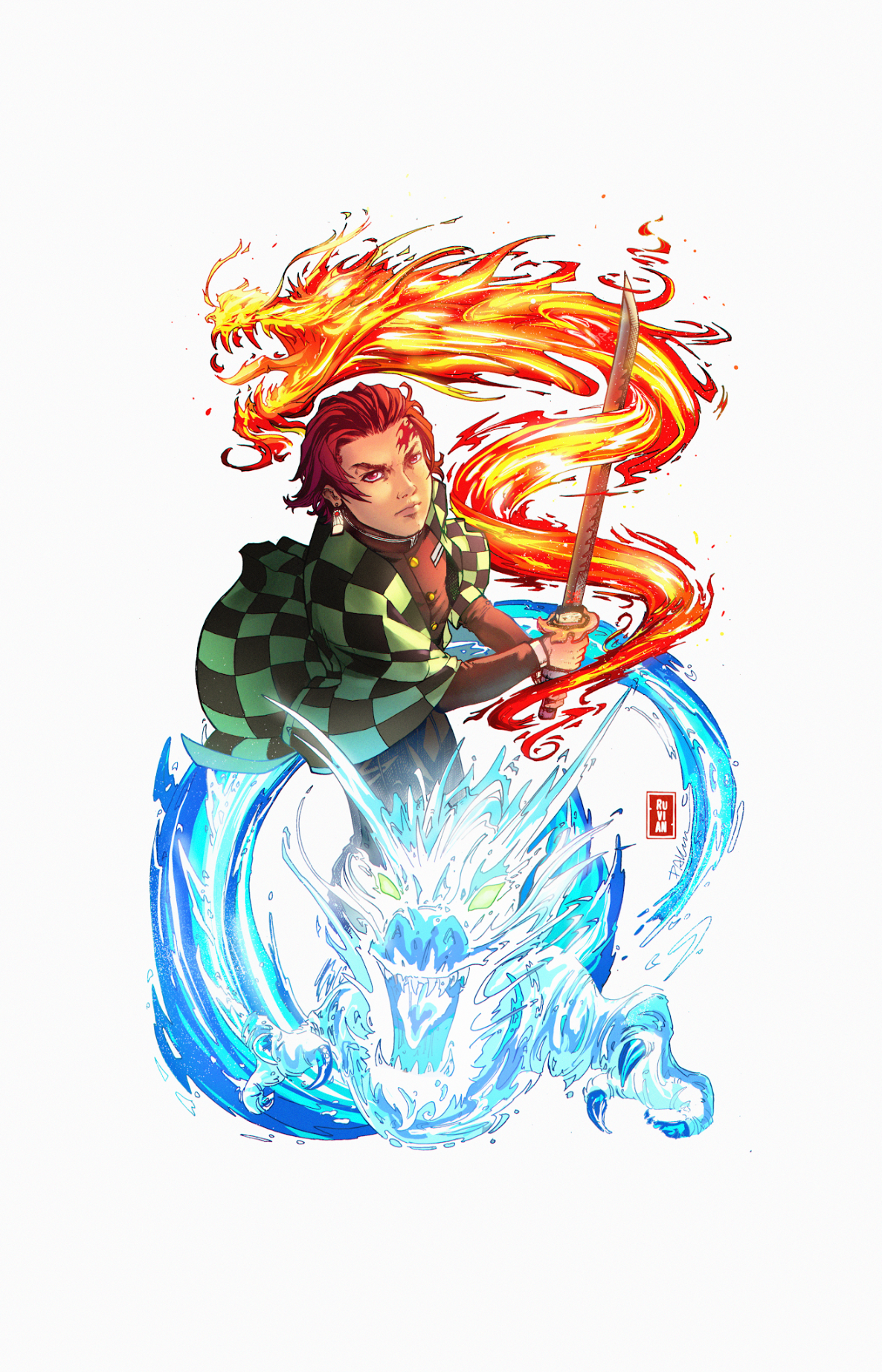 Demon Slayer - Tanjiro - FanArt Print