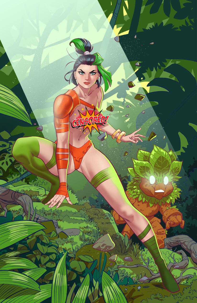 "She's Terrafying" FREE NIP - Benders Art Print