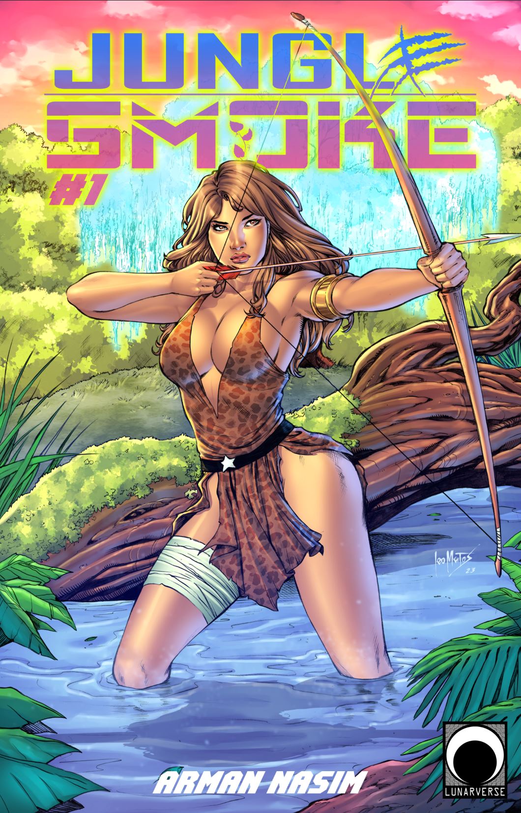 Jungle Smoke #1 Arman Nasim Digital 